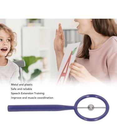 Children Oral Muscle Trainer Children Oral Muscle Trainer with Tongue Tip Exercise Tools (Blue) - Buy Online on SooperMarket.com