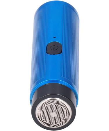 Portable Mini Electric Shaver for Men - Rechargeable Quiet Self-Sharpening | Ideal for Travel & Home Use (Blue - Buy Online on SooperMarket.com