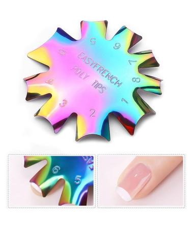 Professional Gel Cutter Tool Steel Stainless Multicolor Trimmer Edge Nail Art Multiple Style Shape Women for Smile Line French Cutter