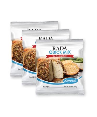 RADA Gluten Free 3 Pack Garden Vegetable Cheeseballs