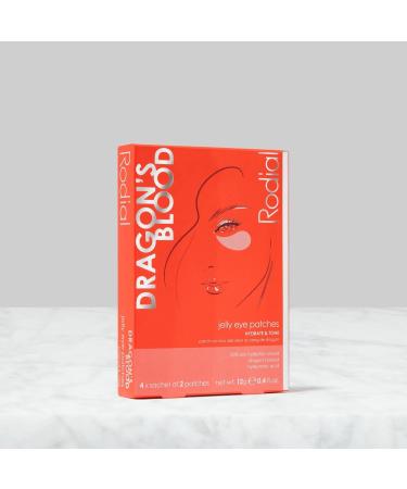 Rodial Dragon's Blood Jelly Eye Patches - 4 x 2 Pcs | Refresh & Revitalize Your Eyes | International Shipping - Buy Online on SooperMarket.com