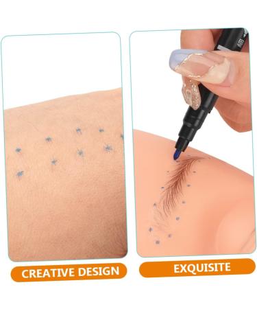 Baluue 10pcs Pen Pen Waterproof Brow Pencil Brow Pen Tool Pen Plastic Blue 13.9x1.8cm Blue - Buy Online on SooperMarket.com