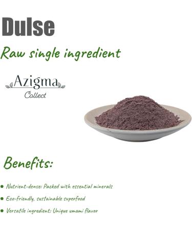 Premium Dried Dulse Powder 260g (9.2 oz) Nutrient-Rich Sea Vegetable for Culinary Use Sustainable and Eco-Friendly - Buy Online on SooperMarket.com