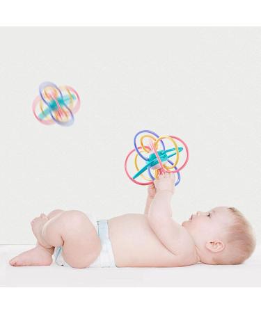 Jingling Teething Toys for Babies | Sensory Rattles & Biting Toys | Rattling Balls & Chomping Fun | Perfect for Teething Relief - Buy Online on SooperMarket.com