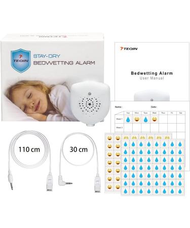 USB Rechargeable Bedwetting Alarm with Music Option and Volume Control - Pure White Sensor for Boys and Girls - Buy Online on SooperMarket.com