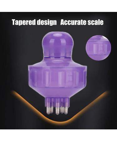 KUIKUI Portable Scalp Applicator Hair Scalp Massaging Brush with Scale for Thinning Hair Hair Loss - Purple - Buy Online on SooperMarket.com