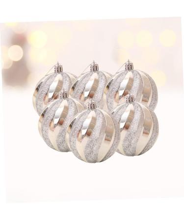 Cabilock 12 Pcs Christmas Hanging Balls Shatterproof Christmas Balls Christmas Ball Pendant Snowball Prom - Buy Online on SooperMarket.com