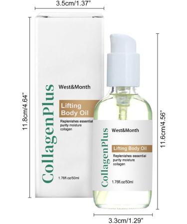 Body Tightening Oil | 1.69-Usen Anti-Cellulite Massage Oil for Abdominal Breast & Buttocks | Firming Oil for Belly Chest Arms & Legs | International Shipping - Buy Online on SooperMarket.com