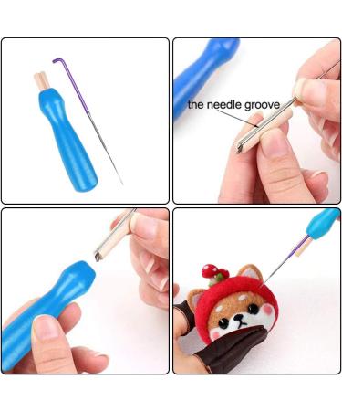 BAGERLA Animal Wool Needle Felting Kit - Beginner Set with Instructions & Tools - Red - Buy Online on SooperMarket.com