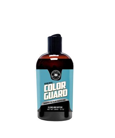NEW! 11 Ounce Color Treated Hair Beard Shampoo Color Guard Beard Wash | Argan Scented Gently Cleanses & Protects Color | With Amino Acid | Sulfate Free Shampoo