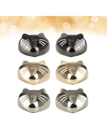 USHOBE High Heel Protectors 3 Pairs - Metal Toe & Crease Protector for Women's Shoes - 4X3cm - Buy Online on SooperMarket.com