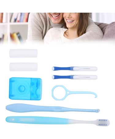Orthodontic Care Set - Braces Cleaning Brush Interdental Brush Wax Tools & Dental Floss Retractor for Optimal Oral Hygiene - Buy Online on SooperMarket.com