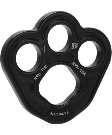 Paw Rigging Plate 3-Hole Aluminum Anchor Plate for Rock Climbing - 50KN Weight Bearing | Climbing Gear for Outdoor Adventures - Buy Online on SooperMarket.com