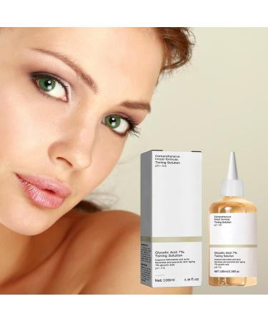 Glycolic Acid 7% Toning Solution Glycolic Acid Toner Glycolic Acid 7% Toning Resurfacing Solution Moisturize & Strengthen Skin Exfoliating Glycolic Acid 7% Toning Solution - Buy Online on SooperMarket.com