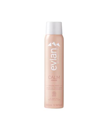 Evian Calm Facial Mist - Soothe Sensitivity - Reduce Reactivity - Replenish Hydration - Organic - All Skin Types - French Alps Skincare
