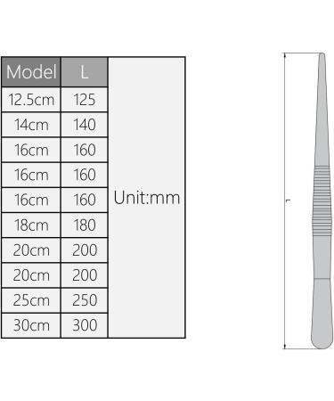 Stainless Steel Tweezers 140mm - Multi Purpose Straight Tweezer for Facial Ingrown Hairs, Splinter Remover, Plants - Bent Tip - 2pcs - Buy Online on SooperMarket.com