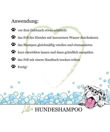 Lillis Naturals Dog Shampoo with Natural Herbs - 500ml for Skin & Coat Care | International Shipping - Buy Online on SooperMarket.com