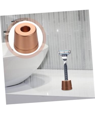 Buy Mikinona Manual Shaving Razor Holder - Sturdy Portable Metal Stand for Safety Razors | Best Men's Razor Storage Solution - Buy Online on SooperMarket.com