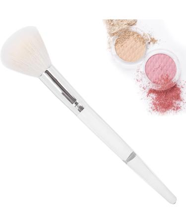 Verdant Touch Beauty Brush Wool Makeup Brush Plastic Handle Blush Highlighter Powder Cosmetics Brush Beauty Tool - Buy Online on SooperMarket.com