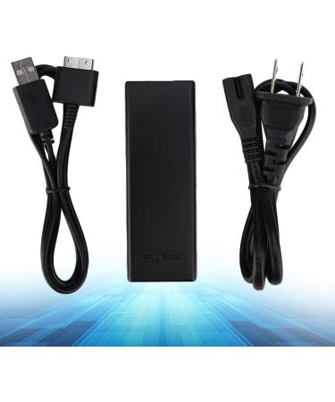 ASHATA Portable for PSP GO Power Adapter Fast Charging DC 5V/1500mA 50/60Hz AC Adapter Power Wallwith 2-in-1 USB Data Power Cable Light and Portable (black) - Buy Online on SooperMarket.com