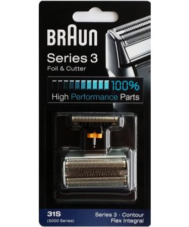 Buy Braun 574378 Combo Pack 31S / 5000 Series (Silver) International Shipping Available - Buy Online on SooperMarket.com