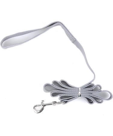 Ranphy Cat Dishes with Leash - Breakproof Reflective Padding Harness for Small Cats | Soft Fabric Puppy Dishes | XS Size (Chest 26 cm) - Gray - Buy Online on SooperMarket.com