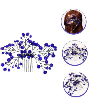 HAPINARY Bridal Wedding Comb Hair Combs for Women Accessories Zircon Hair Comb Wedding Hair Accessories for Brides Bride Wedding Headdress Hair Combs for Women Decorative Hair Insert Comb - Buy Online on SooperMarket.com