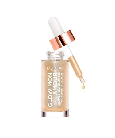 L'Or al Paris Liquid Highlighter - Glow Mon Authority Drops 01 Sparkling Love | 2-Pack (15 ml) | Achieve a Fresh Radiant Tint - Buy Online on SooperMarket.com
