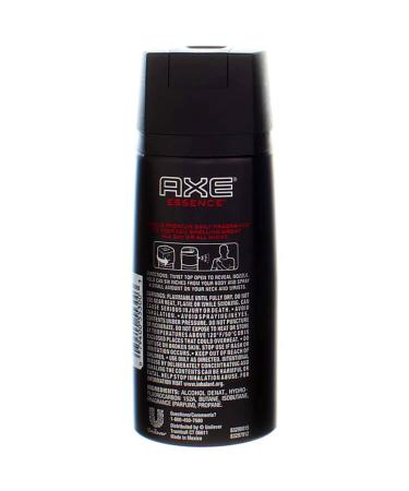 Buy AXE Dual Action Body Spray Deodorant - Long Lasting Odor Protection with Black Pepper & Cedarwood - Aluminum Free Men's Deodorant 4.0 oz - International Shipping Available - Buy Online on SooperMarket.com