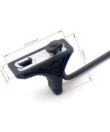 Forward Universal Hand Stop for Keymod & M-Lok Tactical Handguards - Enhanced Control - Buy Online on SooperMarket.com