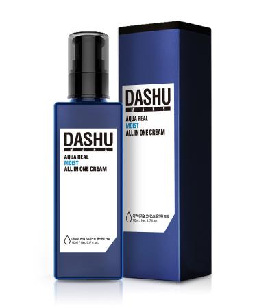 DASHU Aqua Deep Real Moist All in One Cream 5.17oz Anti-Wrinkle Face Moisturizer Lotion