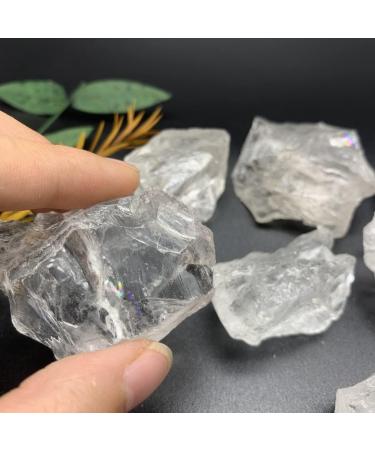 Specimen Healed Natural White Raw Stone Freeform Crystal Rough Quartz Irregulary Polished Stone Natural Minerals Home Decor Gifts As a Gift Gift - Buy Online on SooperMarket.com
