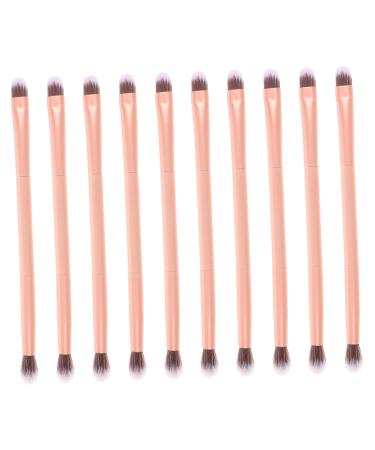 WOONEKY 24pcs Makeup Brush Eye Shadow Brush Kit Para Pesta as Eyeliner Brush Golden Artificial Fiber