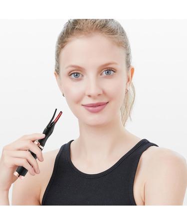 Toseky Lash Curler Heated Eye Lash Heating Curler Rechargeable - Electric Curling Tool Eyelash Device for Beauty Salon Business Trips Home Black - Buy Online on SooperMarket.com