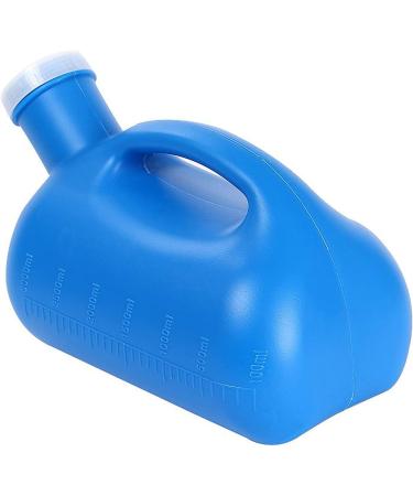 Male Urinal Bottle Camping Toilet Urine Bottle 3000ML Large Male Urinal Portable Mens Potty Pee Bottle Collector Travel Toilet (Color : Gold) (Color : Gold) (Color : Beige) (Color : Beige)