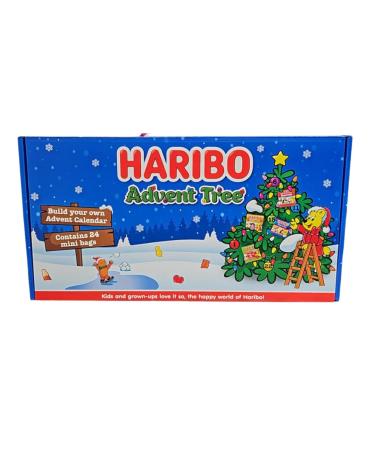 Sweets Christmas Advent Calendar 2023 384g With Christmas Sticker - Kids and adults Sweet Advent - Christmas Sweets Gift - Christmas Advent Tree