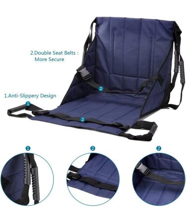 Medical Mobility Emergency Wheelchair Transfer Belt Patient Lift Sling Transfer Seat Pad Medical Mobility Emergency Wheelchair Transport Belt - Buy Online on SooperMarket.com