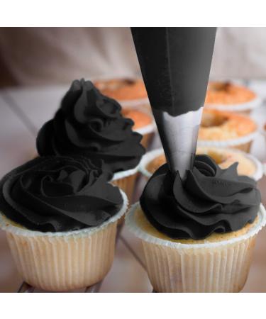 U.S. Cake Supply 10.5-Ounce Liqua-Gel Food Coloring in Coal Black - Vibrant Cake Coloring for Baking - 10.5oz - Buy Online on SooperMarket.com