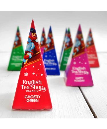 Buy ETS TEEGENKEN Winter Collection Red | 12 Organic Winter Teas | 6 Varieties | Eco-Friendly Pyramid Bags | Perfect Christmas Gift - Buy Online on SooperMarket.com