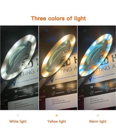 Garta Magnifying Glass 30x 18LED Handheld Magnifying Glass with Light with 3 Modes Reading Magnifying Glass for Seniors Reading Hobby Crafts Computer Repair and Jewelry Loupe(Gray) - Buy Online on SooperMarket.com