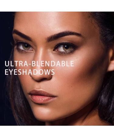 Glitter Eyeshadow Palette - 10 Highly Pigmented Shimmer & Matte Shades | Long-Lasting Velvety Texture | Includes Eyebrow Powder & Highlighter | Perfect Makeup Gift Set for All-Day Wear - Buy Online on SooperMarket.com
