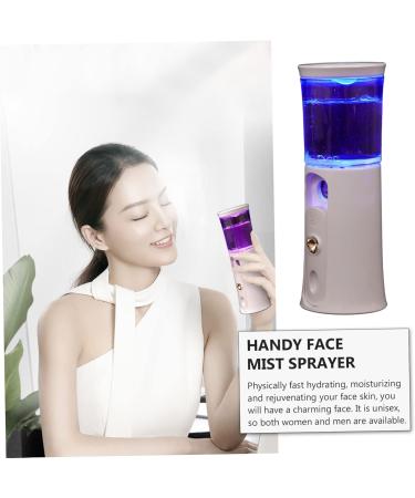 Baluue 2 Sets Hydrating Instrument Handheld Sprayer Mini Portable Humidifier Mini Humidifier Face Abs White 12X4.5X4.3cmx2pcs - Buy Online on SooperMarket.com