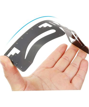 Beavorty 6 Pcs Eyebrow Ruler Molds Eyebrow Shaping Stencil Eyebrow Makeup Tools Eyebrow Trimming Card - Buy Online on SooperMarket.com
