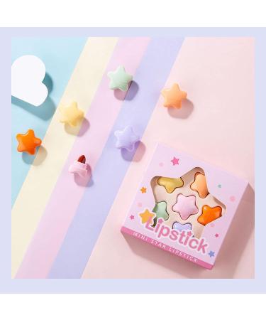 HOSAILY 6 Colors Mini Star Cute Matte Lipstick Set - Long Lasting Waterproof Nonstick Cup Makeup - 1 Ounce - Buy Online on SooperMarket.com