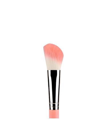 Bdellium Tools Professional Makeup Brush - Pink Bambu Series 942 Slanted Contour Brush | Soft Synthetic Fibers for Dimension | International Shipping Available - Buy Online on SooperMarket.com