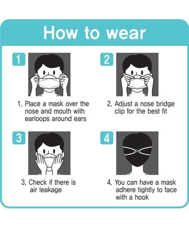 KF94 Face Mask for Adults - H.A.C PLUS Protective Mask (10 Pack) - Best Safety & Comfort - Buy Online on SooperMarket.com