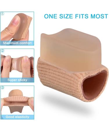 Big Toe Separator & Sleeves Set for Bunions - Single Loop Spacers for Overlapping Toe Correction - Buy Online on SooperMarket.com