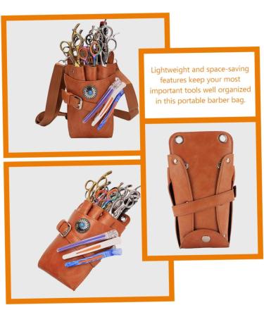Balacoo Barber Bag Tool Kit | Portable Hairdresser Waist Bag & Scissor Organizer for Stylists - Buy Online on SooperMarket.com