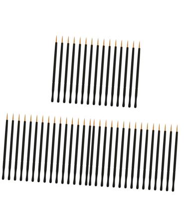 Baluue 150 Pcs Wand Applicator Eyeliner Liquid Gel Liner Eyeliner Gel Eyeliner White Liquid Eyeliner Orange