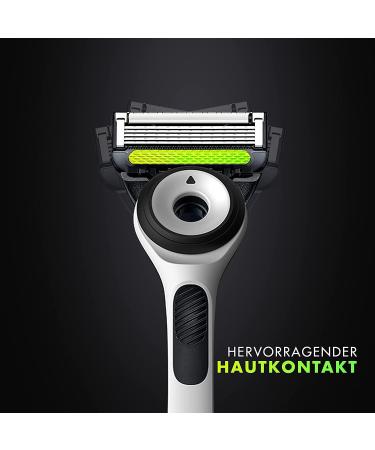 Gillette Labs Wet Razor for Men with Cleaning Element & Travel Case - Premium Magnetic Dock & 3 Blades | Perfect Gift for Men - Buy Online on SooperMarket.com